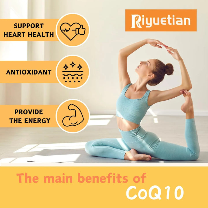 Gomitas Coq10 Extra Fuertes Sabor Naranja Para Hombres Y Muj - Imagen 4