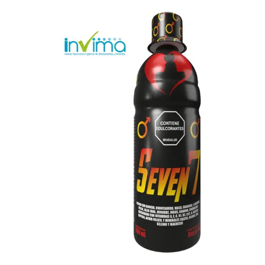 Potenciador Masculino Seven7 Energía Vitalidad Y Desempeño Royal Jelly - Imagen 3