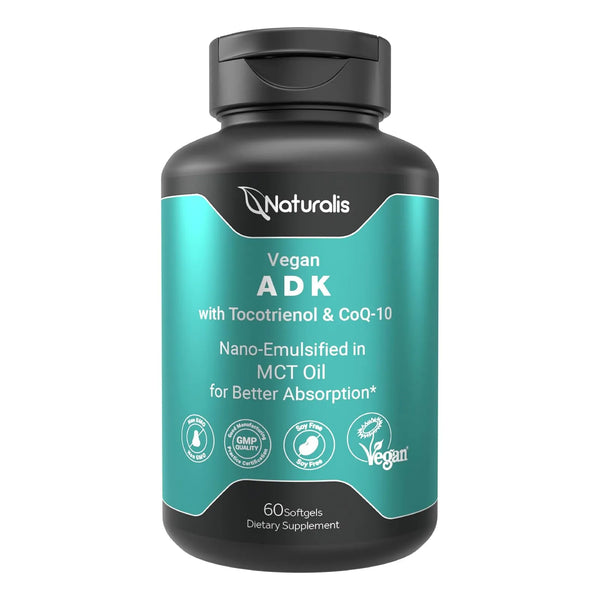 Vitamina Adk Nanoemulsionada Con Tocotrienol Y Coq10 En Mct - Imagen 1