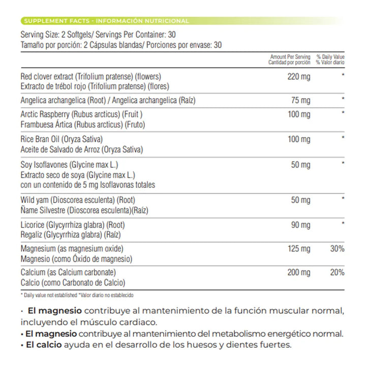Climaterix Isoflavonas De Soya - Imagen 2
