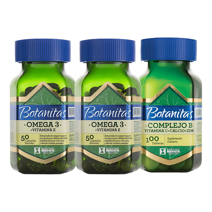 Omega 3 Botanitas + Complejo B - Imagen 1