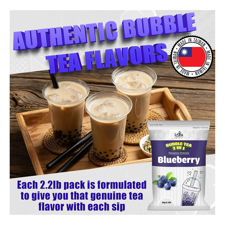 Polvo De Té Con Leche De Azúcar Morena 1 Kg Sabor 3 En 1 Cre - Imagen 5