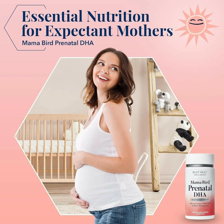 Aceite Omega 3 Dha Prenatal Desarrollo Cerebral Ocular Bebé - Imagen 4