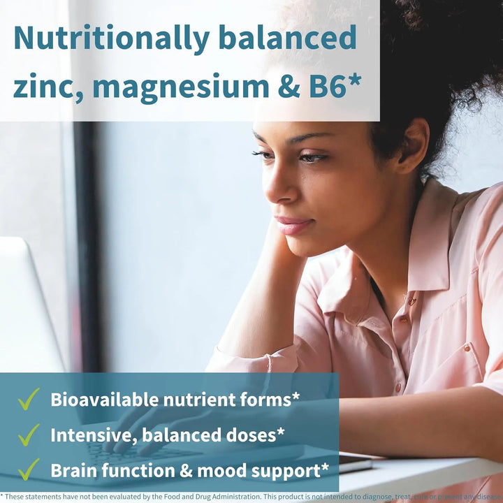 Picolinato De Zinc 24 Mg Magnesio Vitamina B6 Alta Absorción - Imagen 2