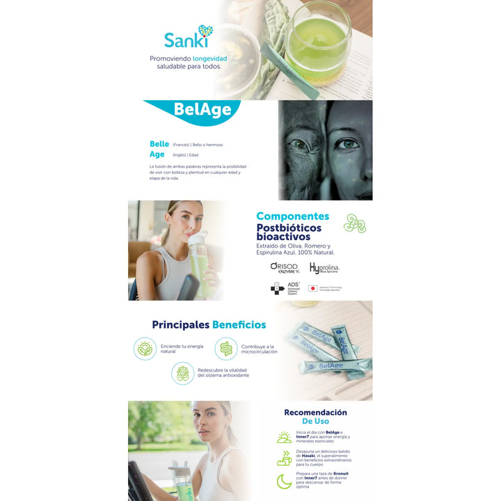 Sanki Belage Caja 27 Sobres Lima Limón - Imagen 2