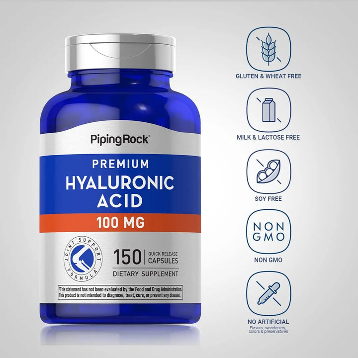 Cápsulas De Ácido Hialurónico 100 Mg 150 Unidades Fórmula Pr - Imagen 3