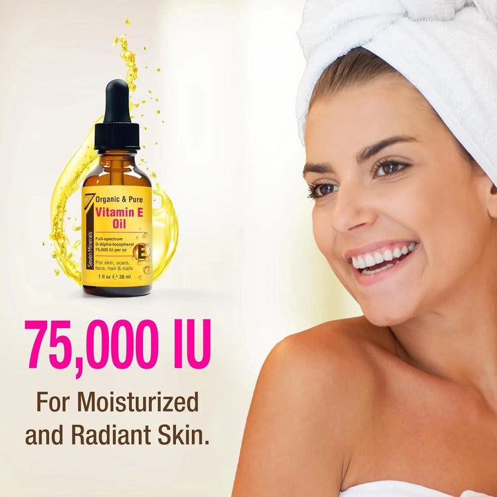 Aceite De Vitamina E Orgánico Ultra Puro 75,000 Ui 30 Ml Esp - Imagen 5