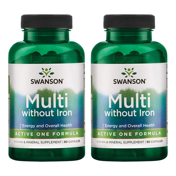 Active One Multivitaminico Sin Hierro 90 Capsulas Energia Y Vitalidad