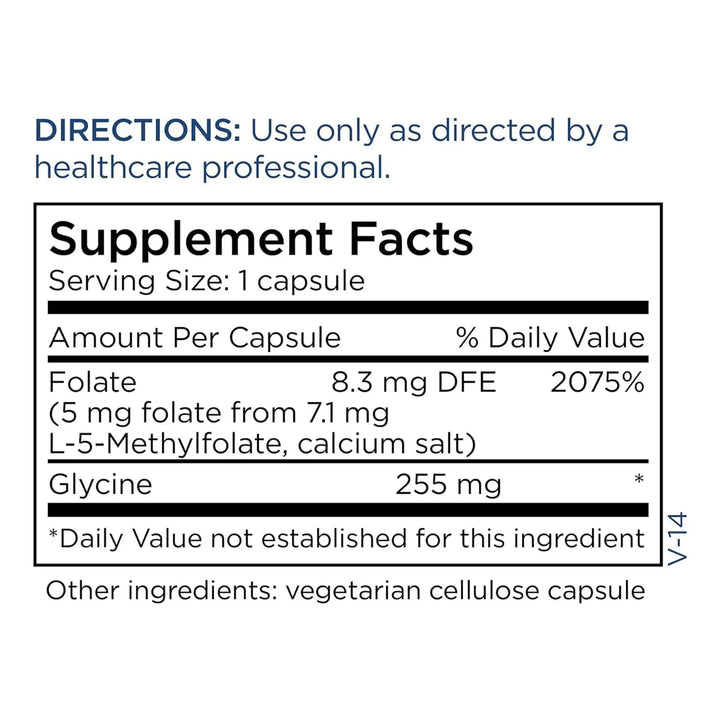 Cápsulas Metabolic Maintenance L Metifolato Activo 0.2 G 90 - Imagen 5