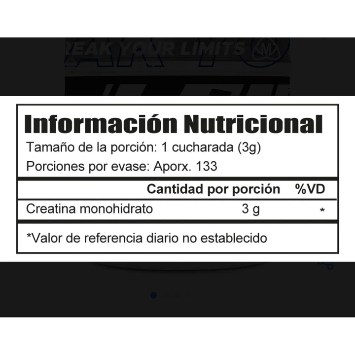 Creatina Monohidratada Pura - Imagen 2