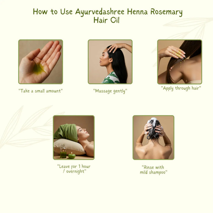 Aceite Nutritivo De Henna Y Romero Para Cabello 200 Ml Con A - Imagen 6