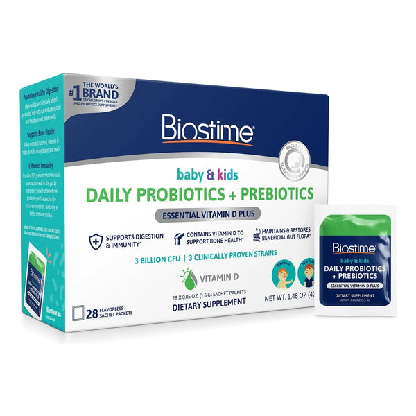 Probiótico Prebiótico Para Bebés Niños Polvo Vitamina D Apoy - Imagen 1