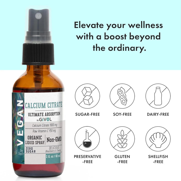 Aerosol Líquido De Calcio 1000 Mg Y Vitamina C 150 Mg Sabor - Imagen 4