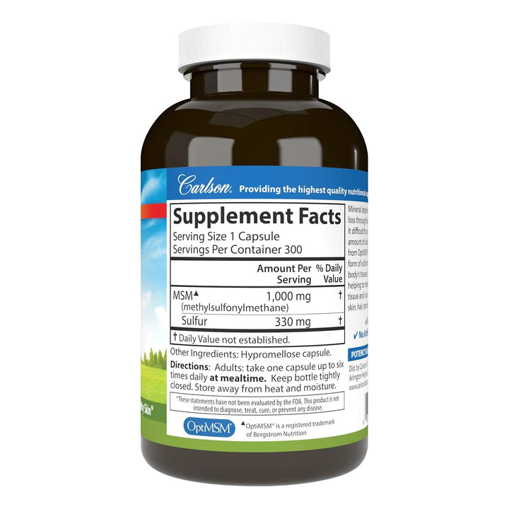 Azufre M-s-m 1000 Mg Biodisponibilidad Superior Función Arti - Imagen 2