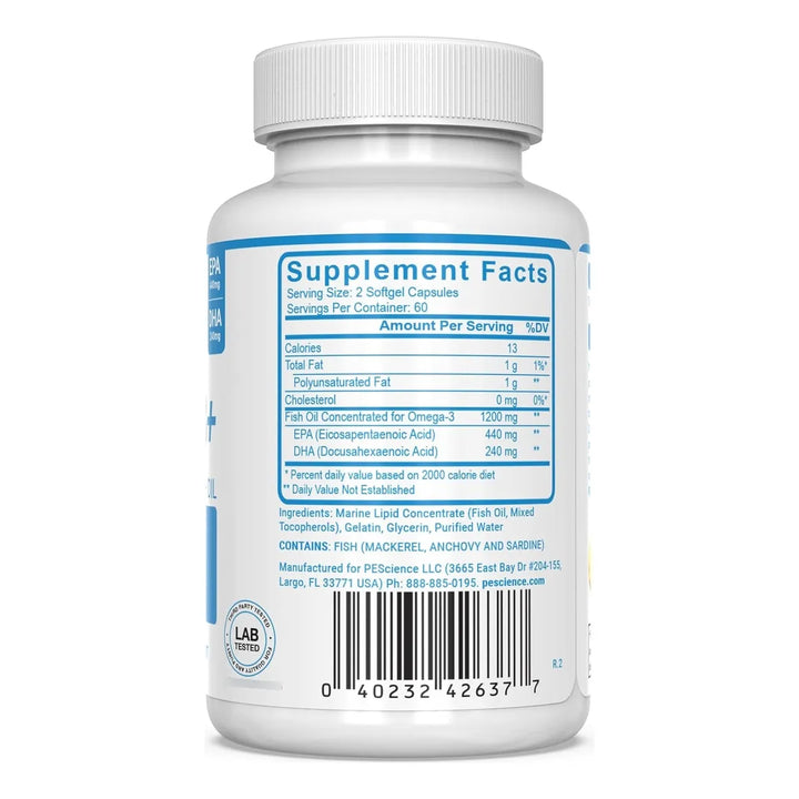 Aceite De Pescado Omega 3 Con Epa Y Dha 120 Geles Blandos - Imagen 2