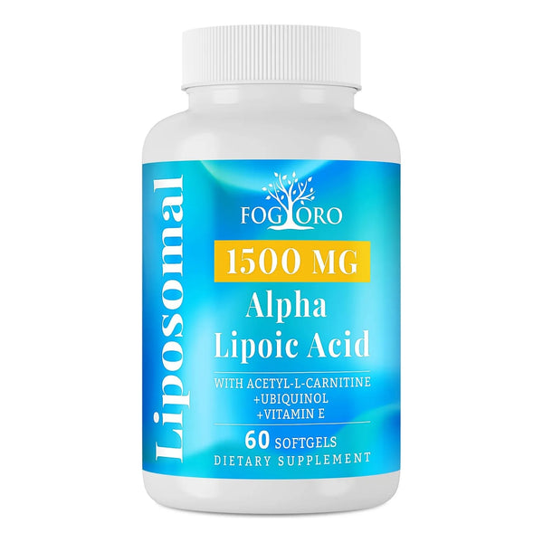 Ácido Alfa Lipoico 1500 Mg Liposomal Para Energía Celular Me - Imagen 1