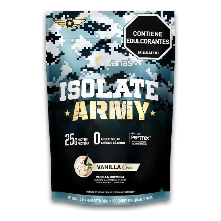 Isolate Army 2lb Vitanas Proteina - Imagen 5