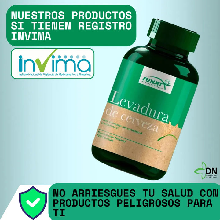 Levadura De Cerveza X 100 Tabs - Imagen 4
