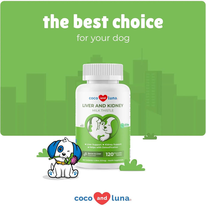 Cardo Mariano Masticable Para Perros 120 Tabletas Apoyo Hepá - Imagen 7