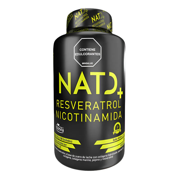 Nad+ Resveratrol Nicotinamida 100 Pastillas Original - Imagen 1