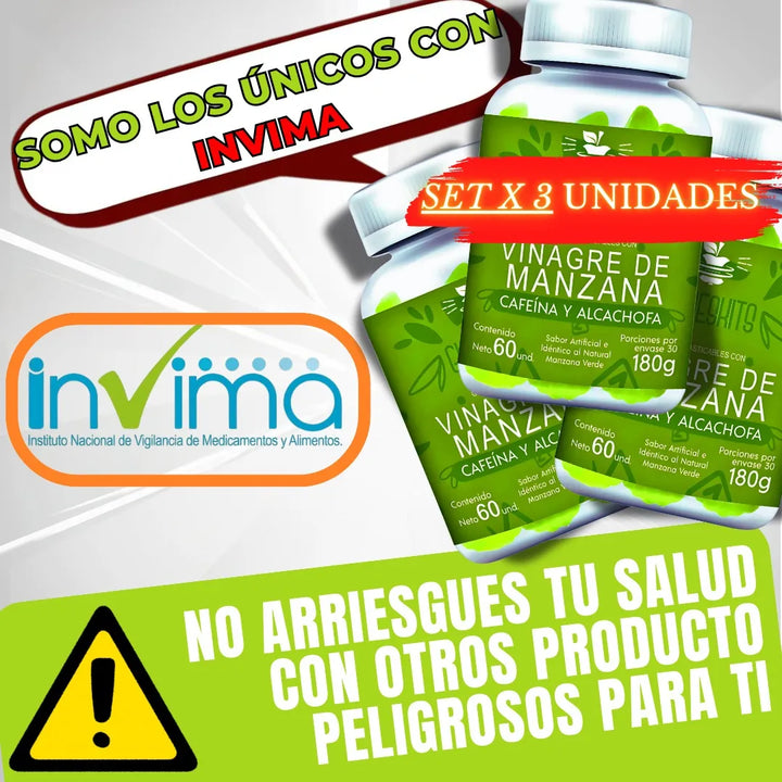 Gomas Adelgazantes Vinagre X3 Limón - Imagen 6