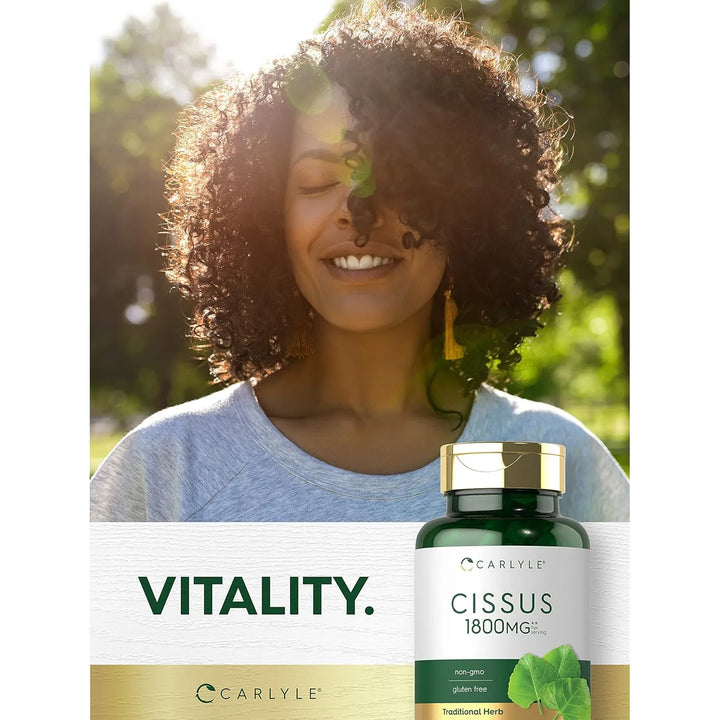 Cissus Quadrangularis 1800mg 200 Cápsulas Extracto Hierbas T - Imagen 6