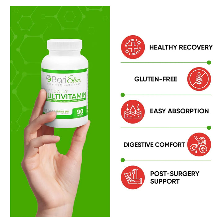 Cápsulas Multivitamínicas Bariátricas Fórmula Diaria Sin Hie - Imagen 8