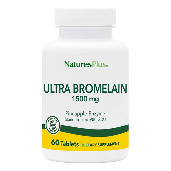 Bromelina Ultra 1500 Mg 60 Tabletas Para Digestión Y Salud I - Imagen 1