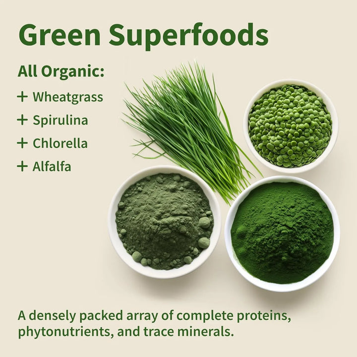 Cápsulas Orgánicas De Chlorella Y Spirulina Superalimento Ve - Imagen 3