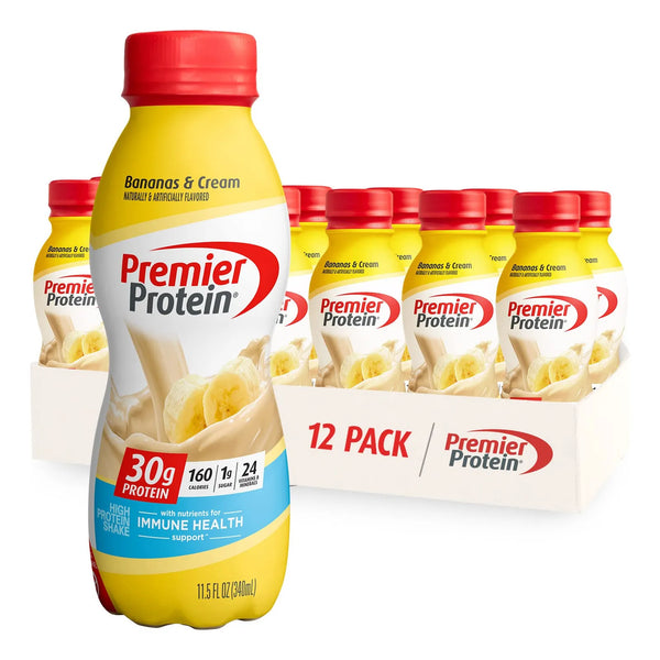 Batido De Proteína De Banana Y Crema 30g De Proteína 0.17g D - Imagen 1