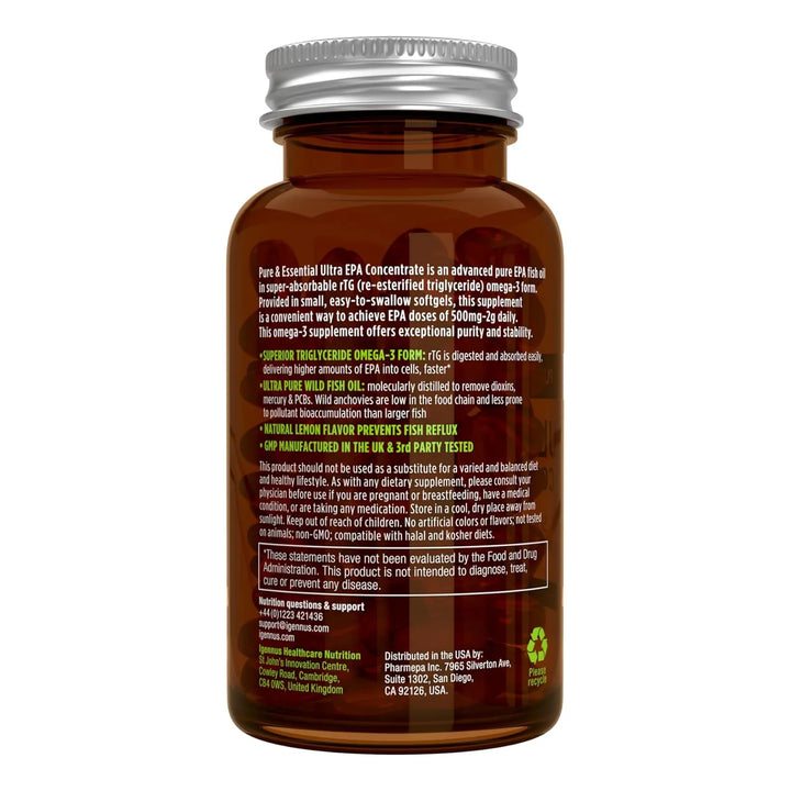 Aceite De Pescado Silvestre Concentrado Omega-3 500 Mg Trigl - Imagen 7