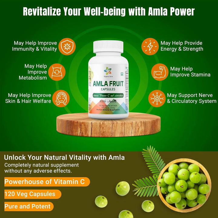 Cápsulas Amla 1500 Mg 150 Unidades Antioxidantes Energía Bri - Imagen 4