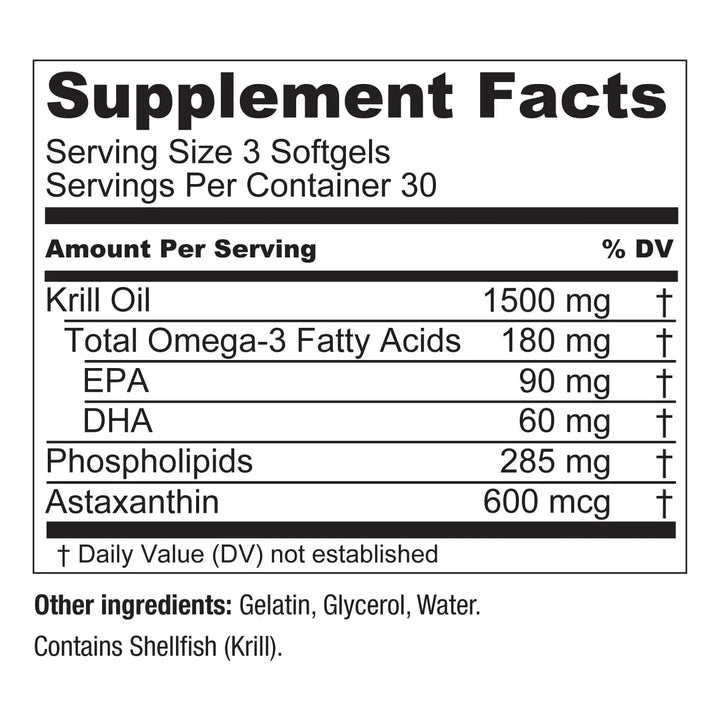 Aceite De Krill Sostenible Apoyo Cognitivo Articular 30 Días - Imagen 5