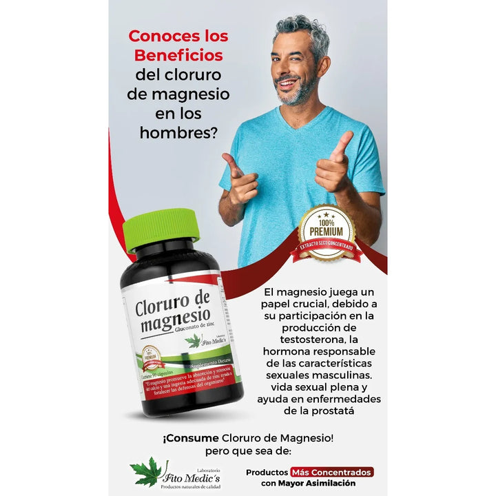 Cloruro De Magnesio X90 Capsulas - Imagen 7