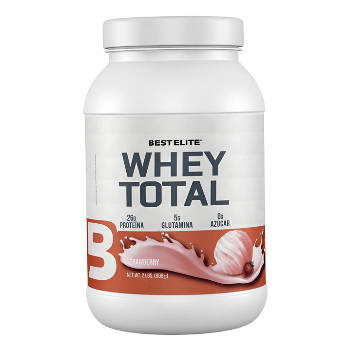 Whey Total 2 Libras Best Elite 2lb 2libras Proteina Limpia - Imagen 1