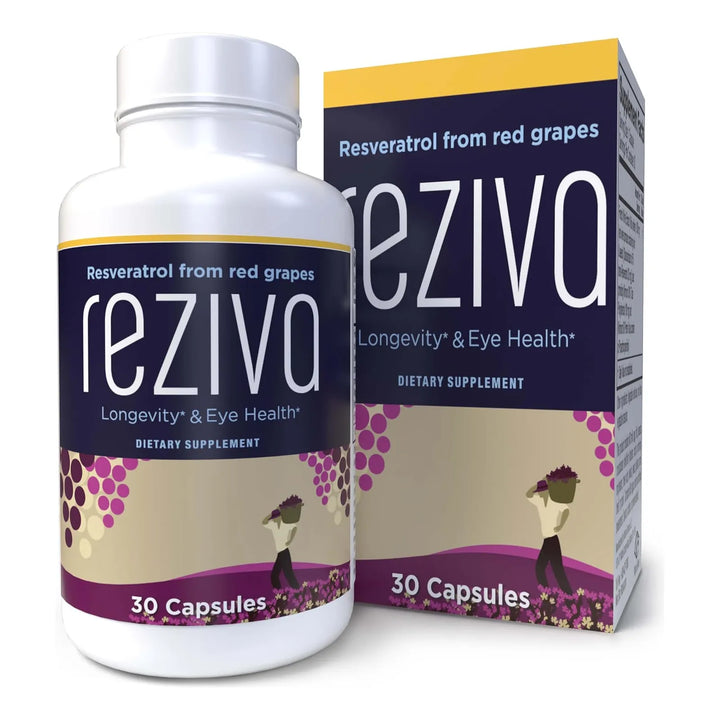 Resveratrol Ultra Potente 1000 Mg Semilla De Uva Salud Ocula - Imagen 1
