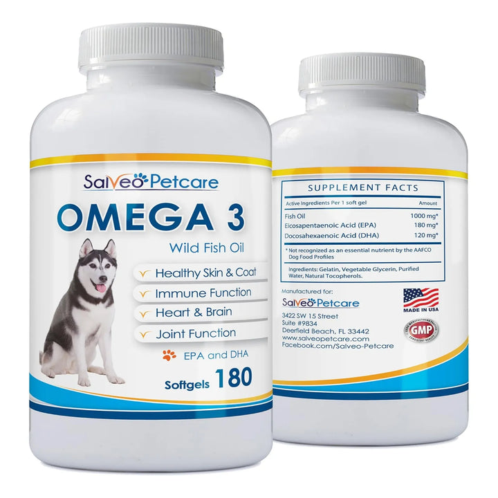 Aceite De Pescado Omega 3 Natural Para Perros Con Epa Y Dha - Imagen 5