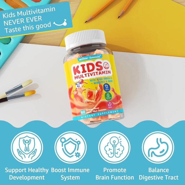 Gomitas Multivitamínicas Infantiles Con Hierro Omega 3 Epa D - Imagen 9