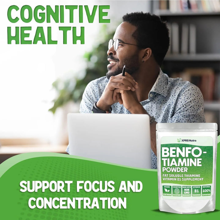 Benfotiamina En Polvo 100 Gramos Impulsor Cognitivo Vitamina - Imagen 3
