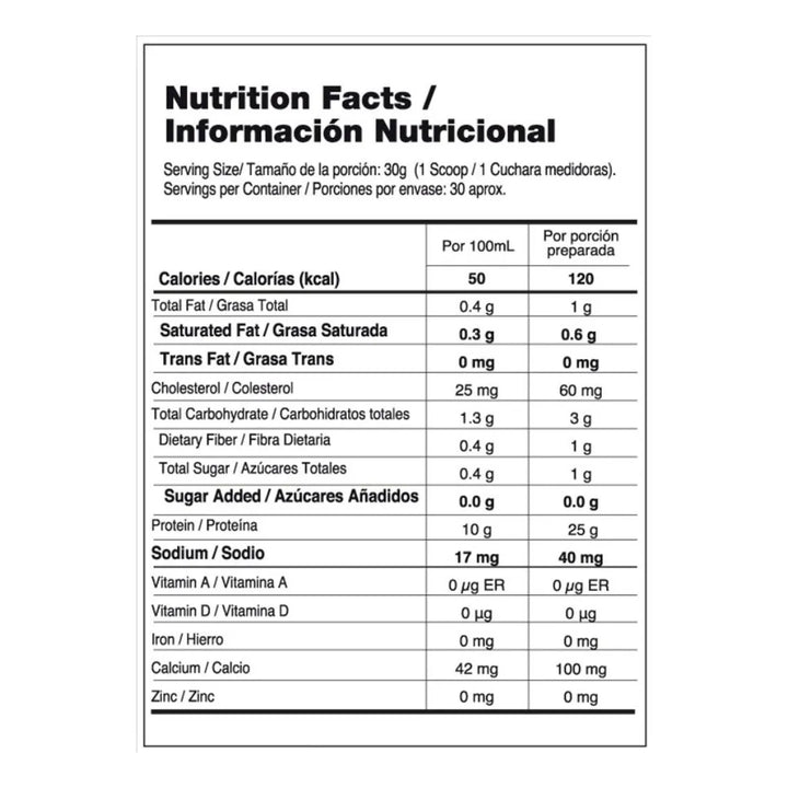 Proteina 100% Whey Elite 2 Lb - Imagen 2