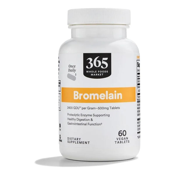 Bromelina 60 Cápsulas Digestión Saludable Natural - Imagen 1