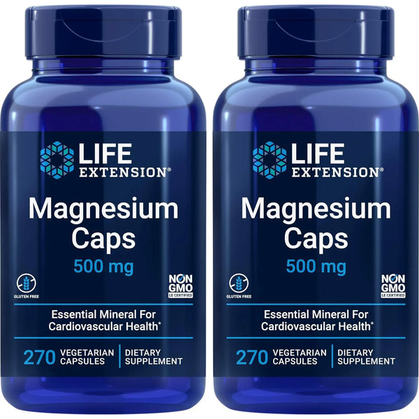 Cápsulas De Magnesio 500 Mg 270 Unidades Complejo Con Óxido - Imagen 1
