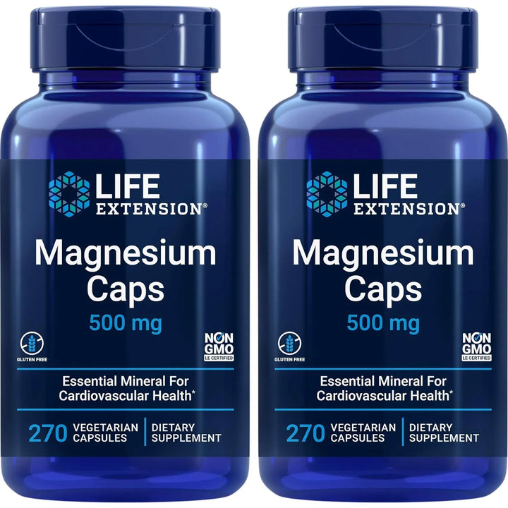 Cápsulas De Magnesio 500 Mg 270 Unidades Complejo Con Óxido - Imagen 1