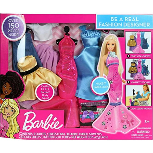 Juego De Diseño De Moda Barbie Set Creativo Para Niñas Con Accesorios