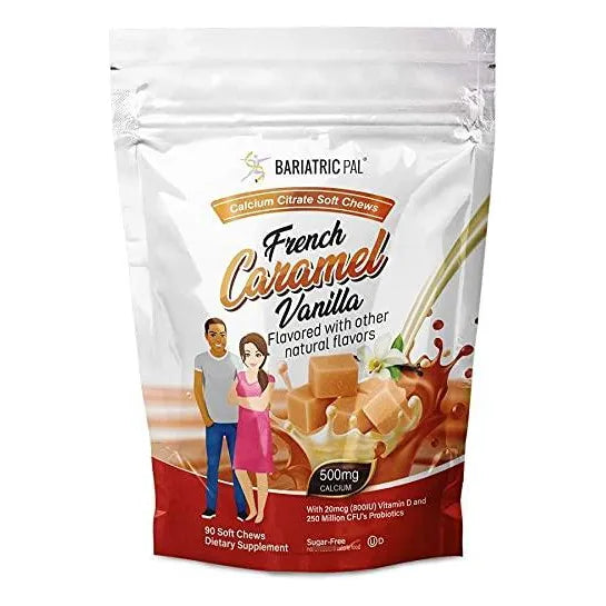 Masticables Suaves De Citrato De Calcio 500 Mg Con Probiótic - Imagen 1