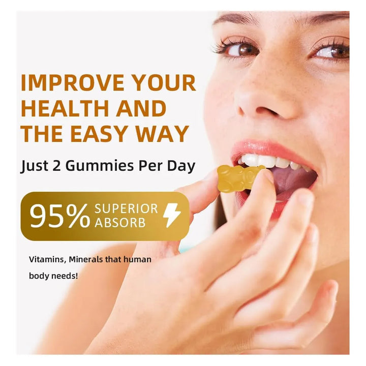 Gomitas De Calcio Magnesio Zinc Para Mujeres Con Vitamina D3 - Imagen 4