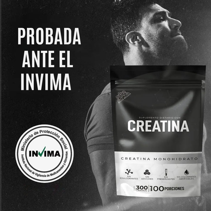 Creatinas Monohidratadas 100% Pura Creatina Monohidrato Suplemento Sin Sabor - Imagen 5