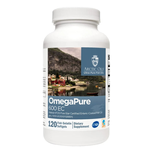 Aceite De Pescado Omegapure 600 Ec Con Certificación Cinco E - Imagen 1