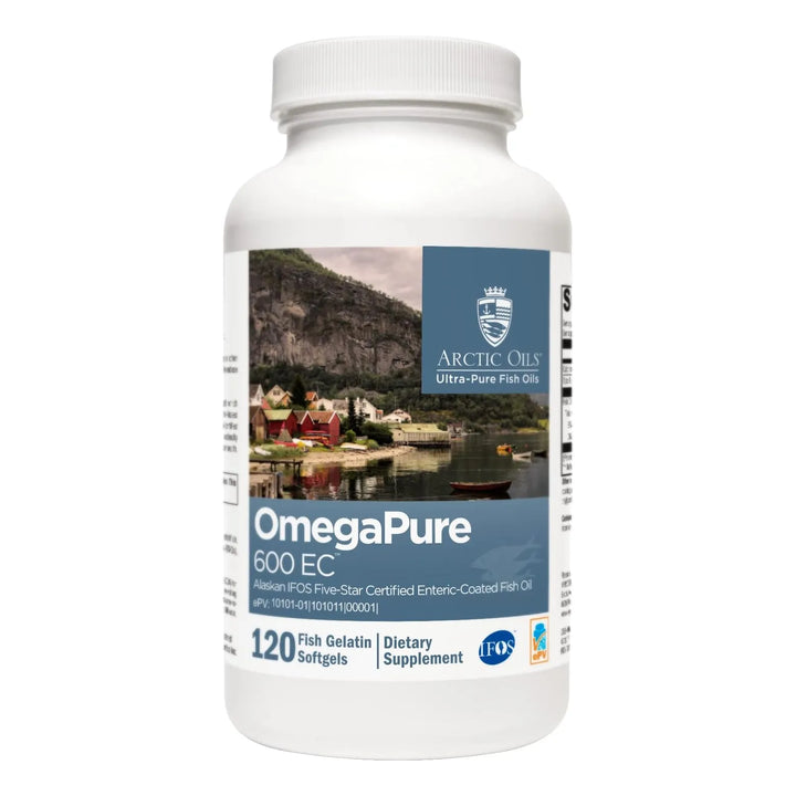 Aceite De Pescado Omegapure 600 Ec Con Certificación Cinco E - Imagen 1