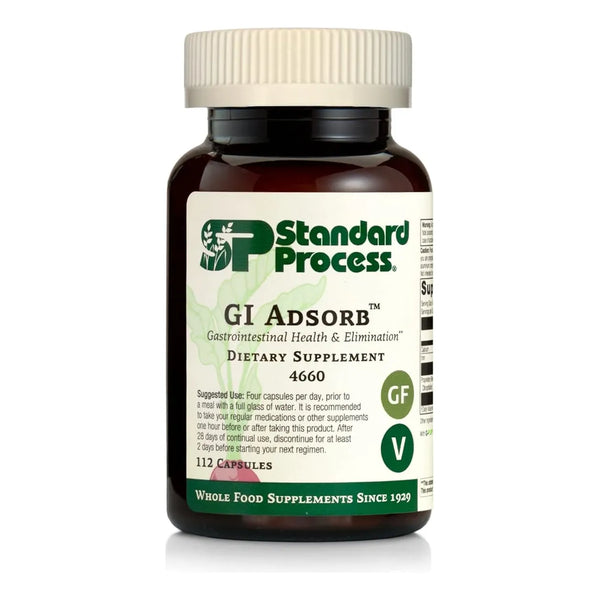 Cápsulas Para Salud Digestiva Adsorbo Gi Con Calcio Hierro C - Imagen 1